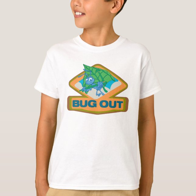 T-shirt Disney, le logo d'un fou de bogue (Devant)