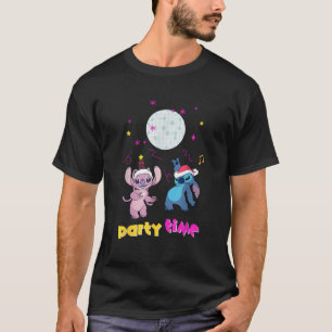 T-shirt Disney Lilo Stitch Fête de Noël Time Stitch Ang