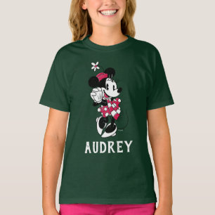 T-shirt Disney Minnie Vintage personnalisée