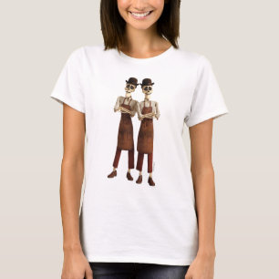T-shirt Disney Pixar Coco  Skeletons jumeaux Cool