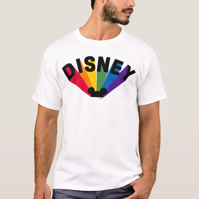 T-shirt Disney Rainbow Starburst (Devant)