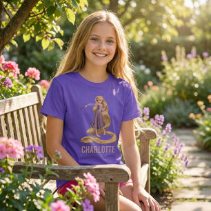 T-shirt Disney   Raiponce avec Pinceau