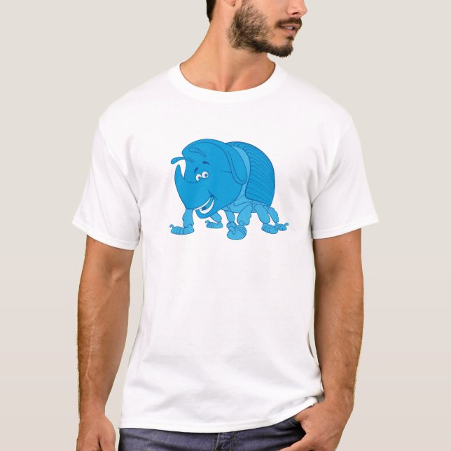 T-shirt Disney souriant dans le sourire (Devant)