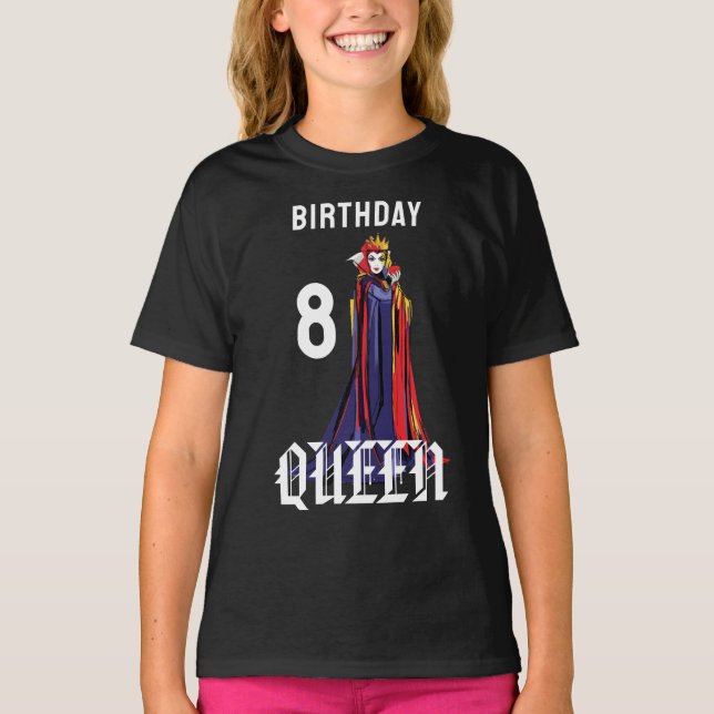 T-shirt Disney Villains Anniversaire Reine du mal (Devant)