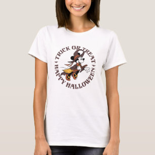 T-shirt Disney Vintage Minnie Sorcière Joyeux Halloween