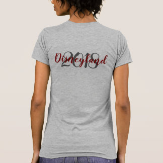 T-shirt Disneyland tee - shirt avec des amis