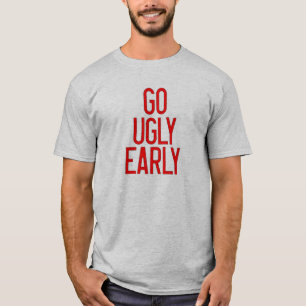 T-shirt Disparaissent tôt laids