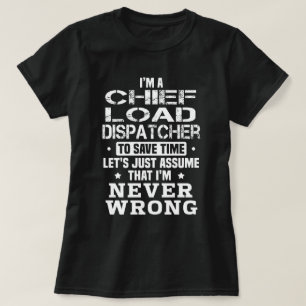 T-shirt Dispatcher chef
