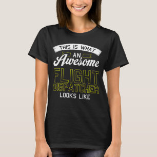 T-shirt Dispatcher Humour d'urgence Jaune mince au départ 
