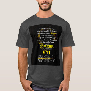 T-shirt Dispatcher M'Aide À Ne Jamais Oublier Et Américain