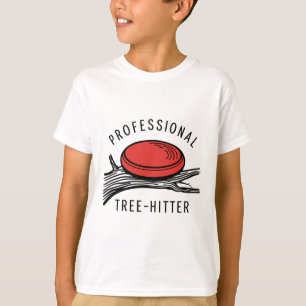 T-shirt Disque de Disc Golf, Arbre-tueur Professionnel, Ré
