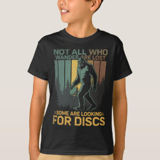 T-shirt Disque de golf Sasquatch Bigfoot golfeur de disque