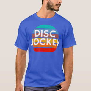 T-shirt Disque DJ Retro vintage Jockey Music Lover Deejay