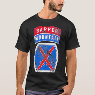T-shirt Disque d'onglets de la division 10th Mountain (MTN