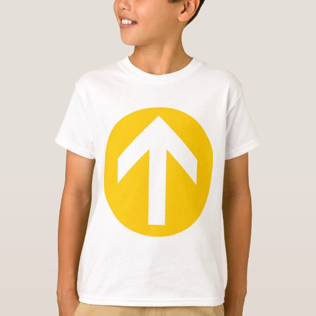 T-shirt Disque fléché (Devant)