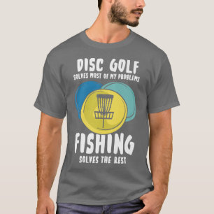 T-shirt Disque Golf Design Pour Frisbee Player Résout le p