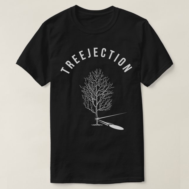 T-shirt Disque Golf Funny Sports Arbre Joueur Cadeau (Design devant)
