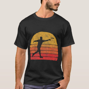 T-shirt Disque Golf Perturbé Retro 80s Style Vintage