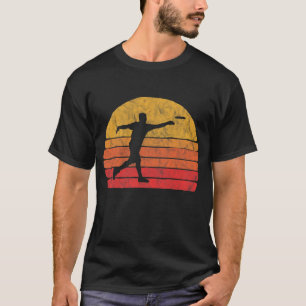 T-shirt Disque Golf Perturbé Retro 80s Style Vintage