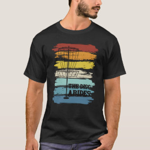 T-shirt Disque Golf Rétro