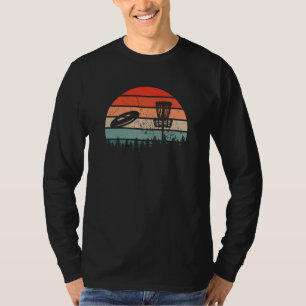 T-shirt Disque Golf Rétro