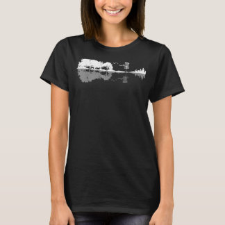 T-shirt Disque Golf Sunset Guitare Guitariste Joueur de go