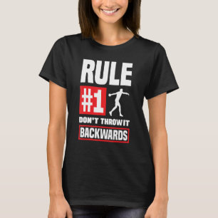 T-shirt Disque Jetant Discus Thrower Track Et Field Rul