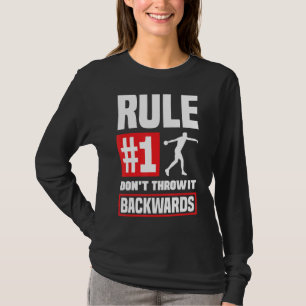 T-shirt Disque Jetant Discus Thrower Track Et Field Rul