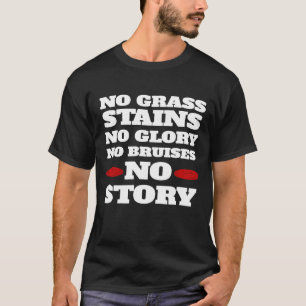 T-shirt Disque Ultime Aucune Grass Ne Stains Aucune Gloire