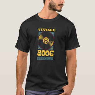 T-shirt Disque vinyle authentique de l'année de naissance