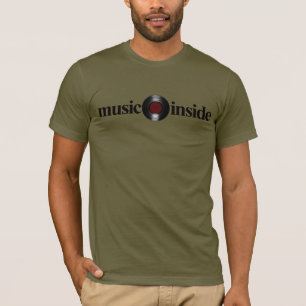 T-shirt Disque vinyle LP de musique