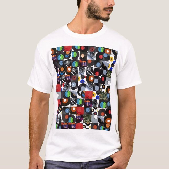 T-shirt disques (Devant)