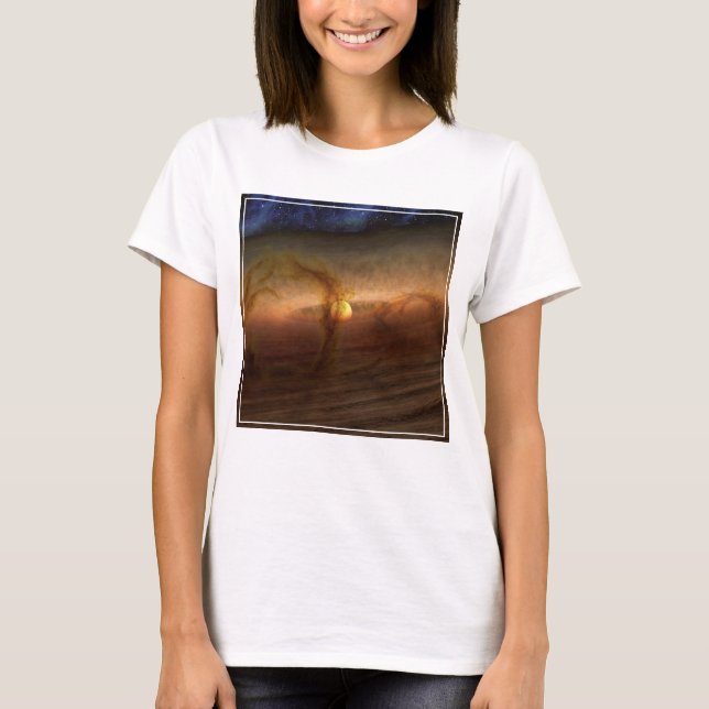 T-shirt Disques De Matériel De Forme Planète Circulant Les (Devant)