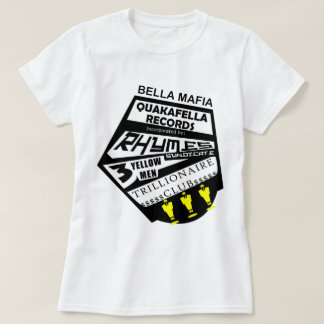T-shirt Disques de Quackafella de Mafia de Bella
