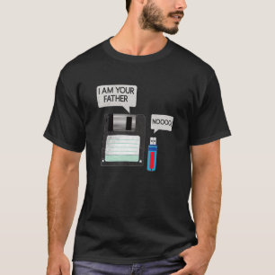 T-shirt Disquette Je Suis Votre Père Stick Usb Pas De Geek