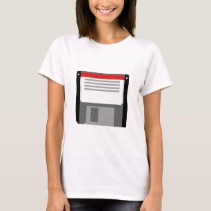 T-shirt Disquette Pixel art