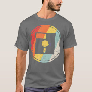 T-shirt Disquette rétro vintage