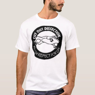 T-shirt Dissection coupée