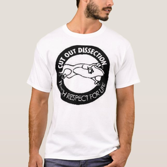 T-shirt Dissection coupée (Devant)