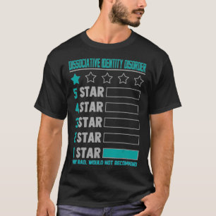 T-shirt Dissociation Identité Désordre Sensibilisation Dis
