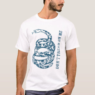T-shirt dist bleu de poids de gad