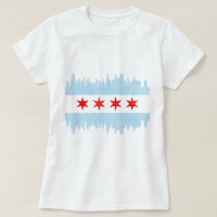 Distorsion de Chicago Skyline