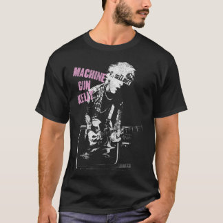 T-shirt Distorsion Machine Gun Kelly 
