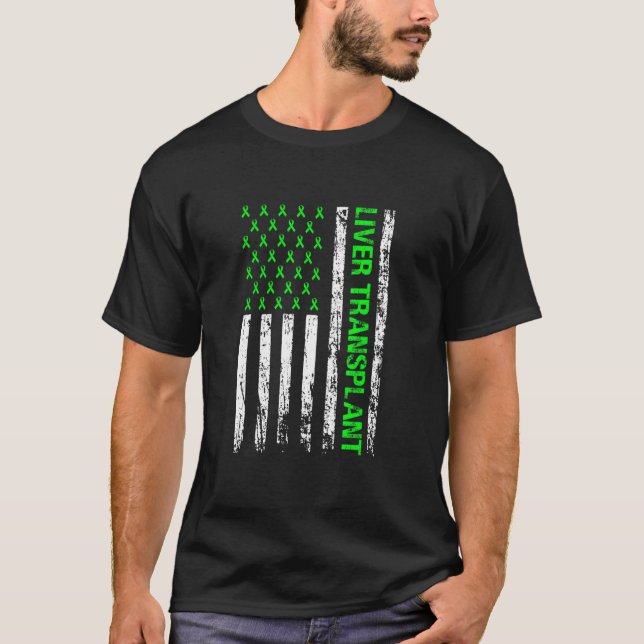 T-shirt Distressed Drapeau de l'Usa Citation Transporteur  (Devant)