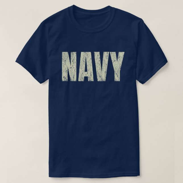 T-shirt Distressed Navy (Design devant)