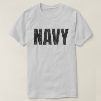 T-shirt Distressed Navy