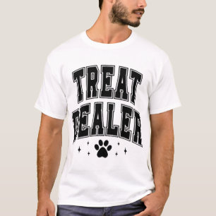 T-shirt Distributeur de friandises pour amoureux de chiens