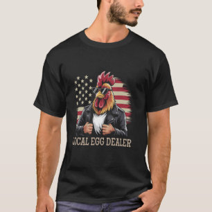 T-shirt Distributeur d'oeufs local Fermier amusant amateur