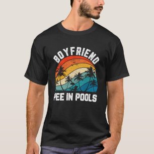 T-shirt Dit Plaisanteries Sarcastique Retro copain Pee En