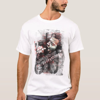 T-shirt dites au monde que je me sens à l'intérieur